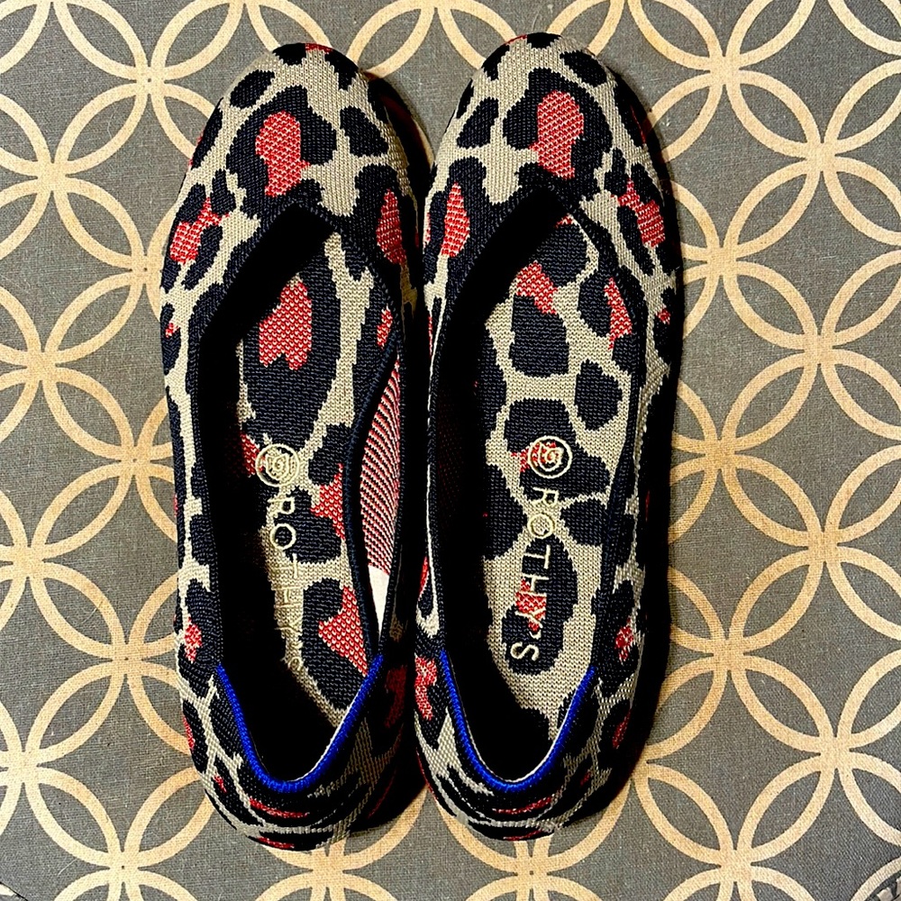 Rothy’s Red Cat Flats Size 10